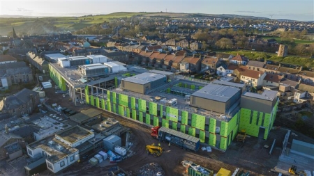 Exterior of the new Berwick hospital