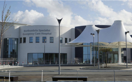 Exterior image of the The Northumbria Hospital 