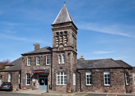 A photograph of Berwick Infirmary.