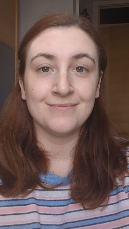 A headshot of Charlotte Chrisp